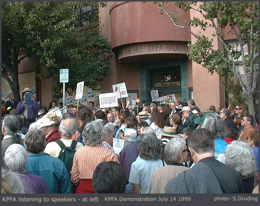 Many speakers took the microphone - evening july 14