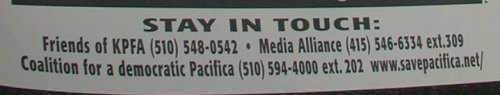 Stay In Touch from Sign